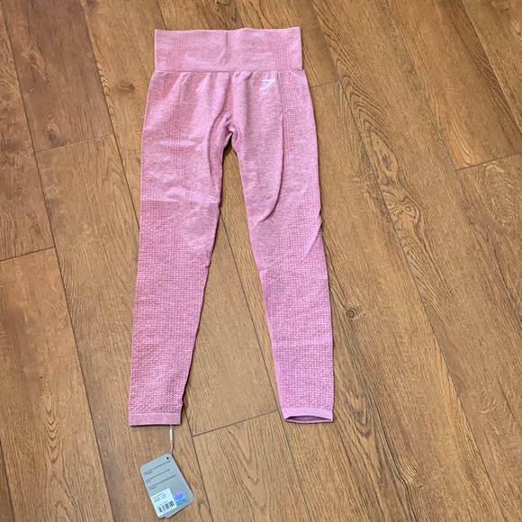Gymshark Pants - Vital seamless leggings- dusky pink marl